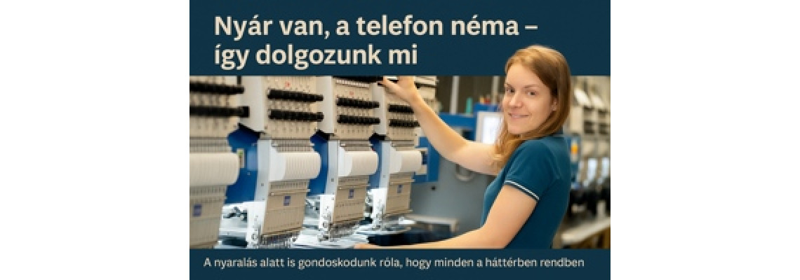 Nyár van, a telefon néma – így dolgozunk mi a háttérben is rendben Nyár van, a telefon néma – így dolgozunk mi a háttérben is rendben