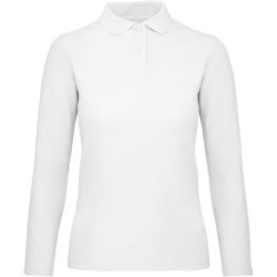 B&C | ID.001 LSL /women Ladies' Piqué Polo long-sleeve