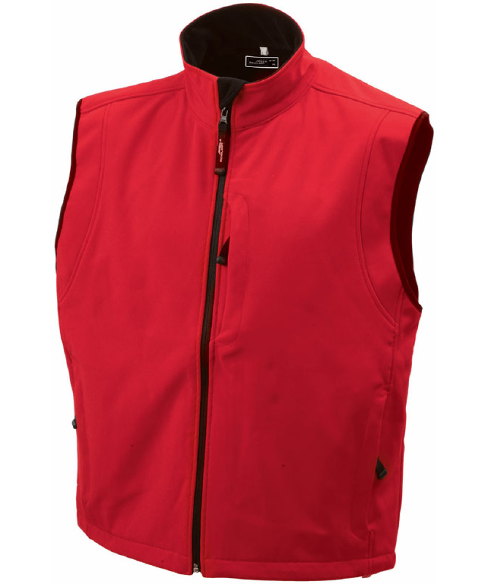James & Nicholson | JN 136 Men's 3-Layer Softshell Vest