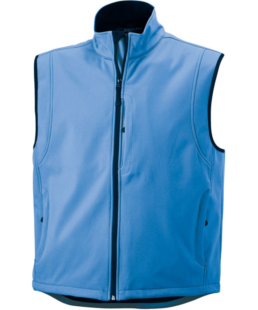 James & Nicholson | JN 136 Men's 3-Layer Softshell Vest
