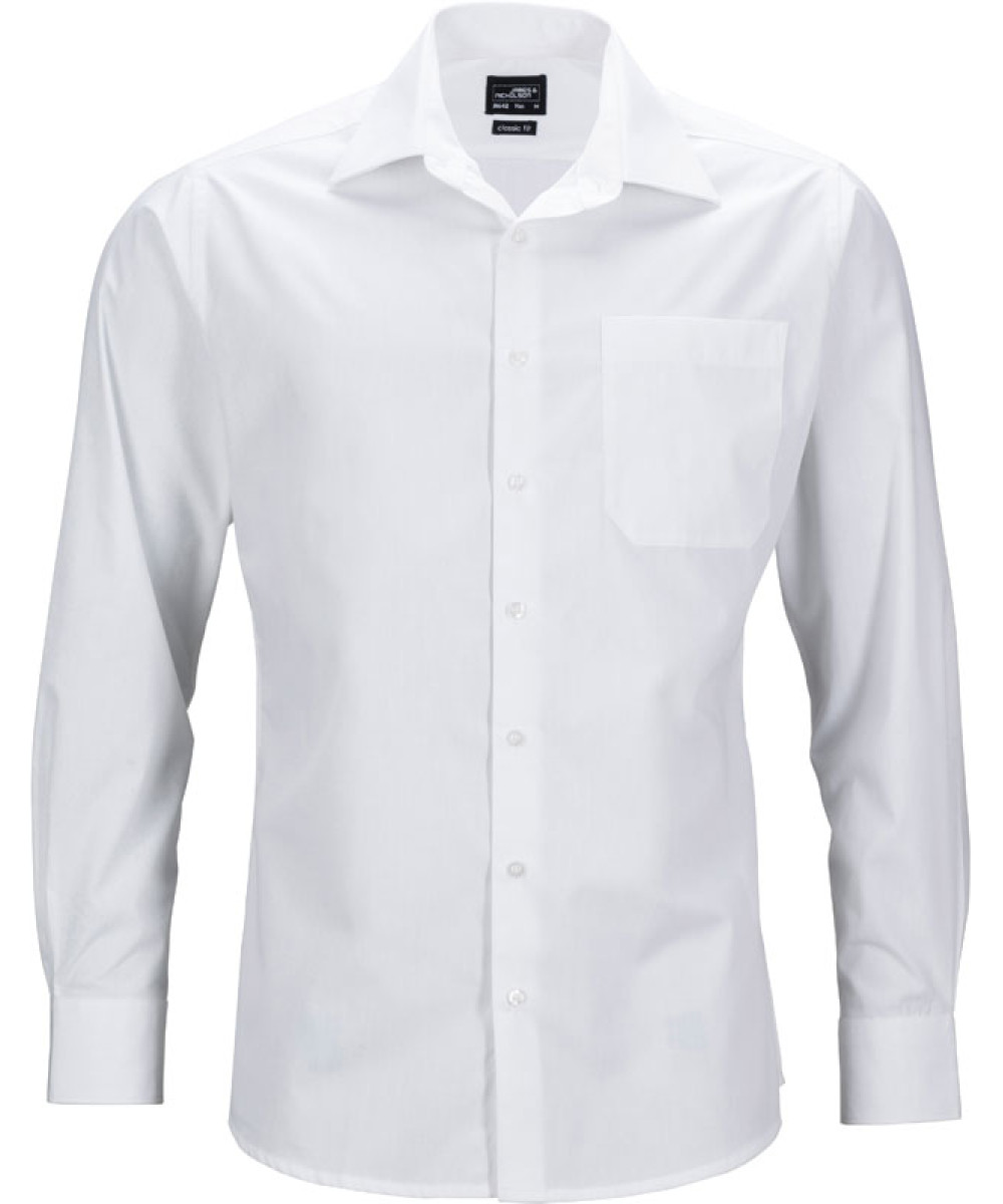 James & Nicholson | JN 642 Poplin Business Shirt long-sleeve