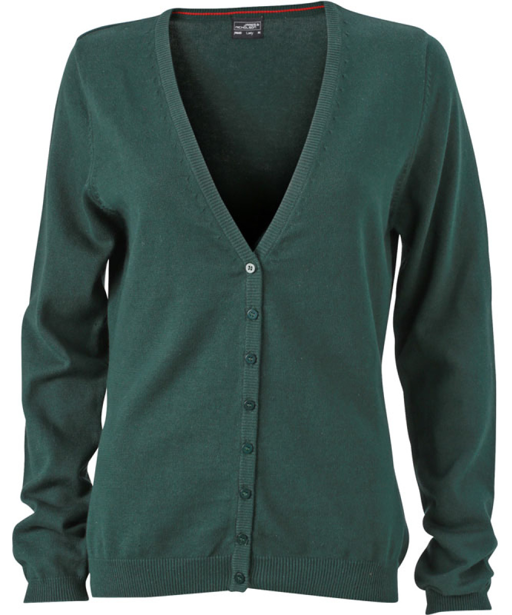 James & Nicholson | JN 660 Ladies V-Neck Cardigan