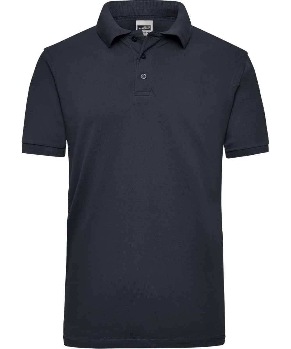 James & Nicholson munkás piké póló céges logóval, galléros kivitelben