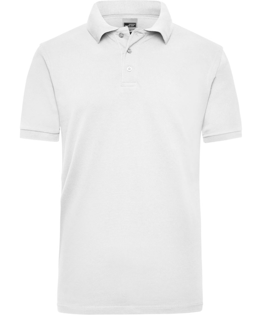 James & Nicholson munkás piké póló céges logóval, galléros kivitelben