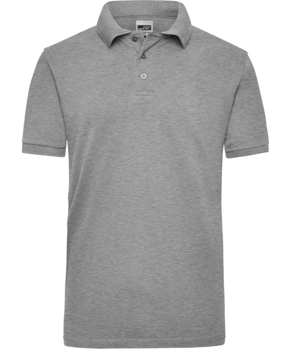 James & Nicholson munkás piké póló céges logóval, galléros kivitelben