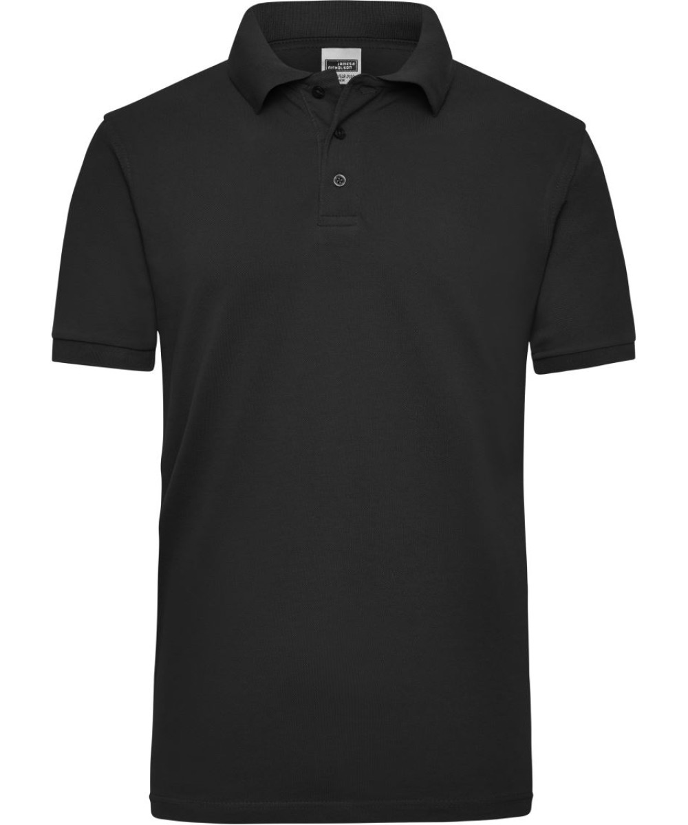 James & Nicholson munkás piké póló céges logóval, galléros kivitelben