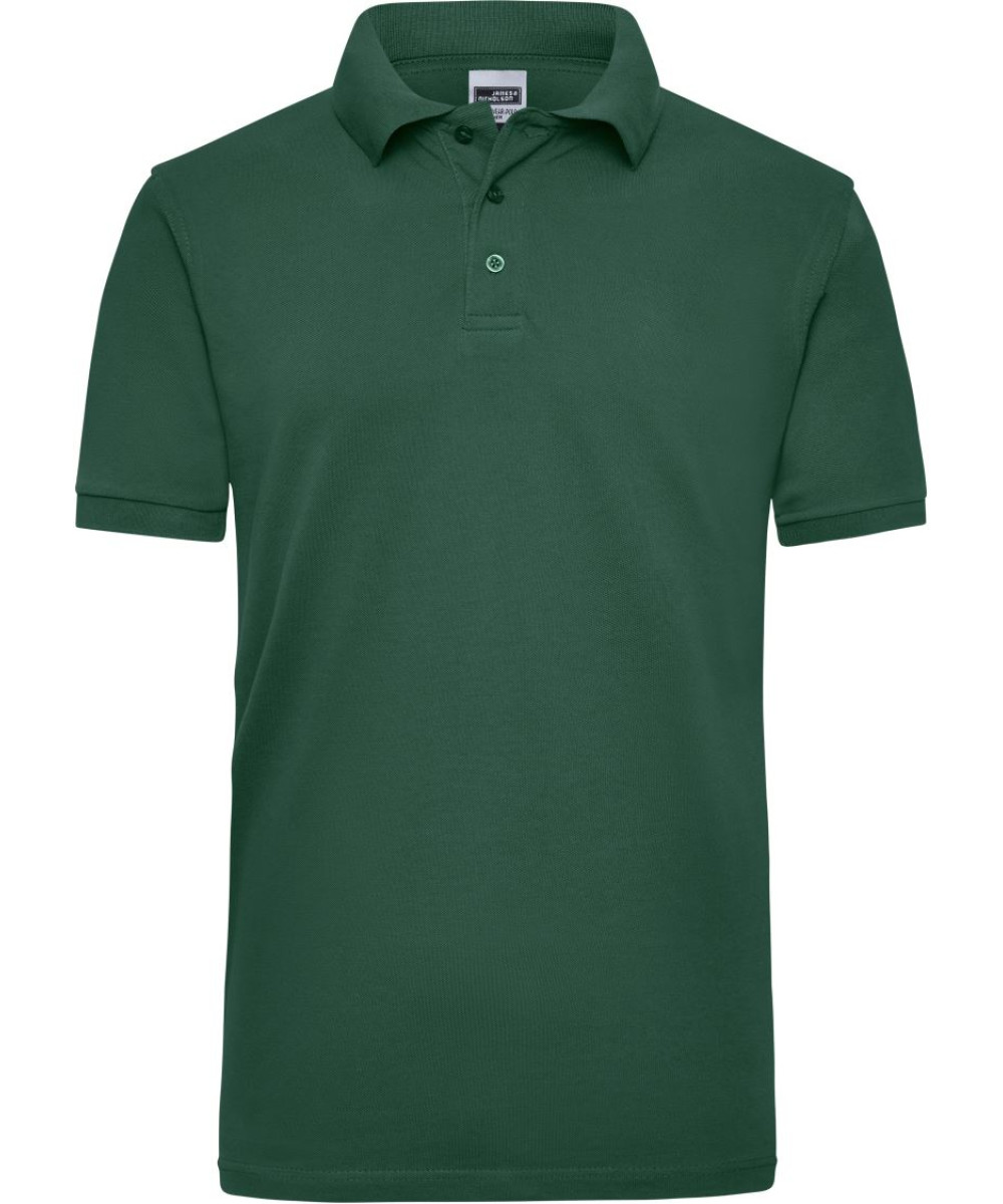 James & Nicholson munkás piké póló céges logóval, galléros kivitelben