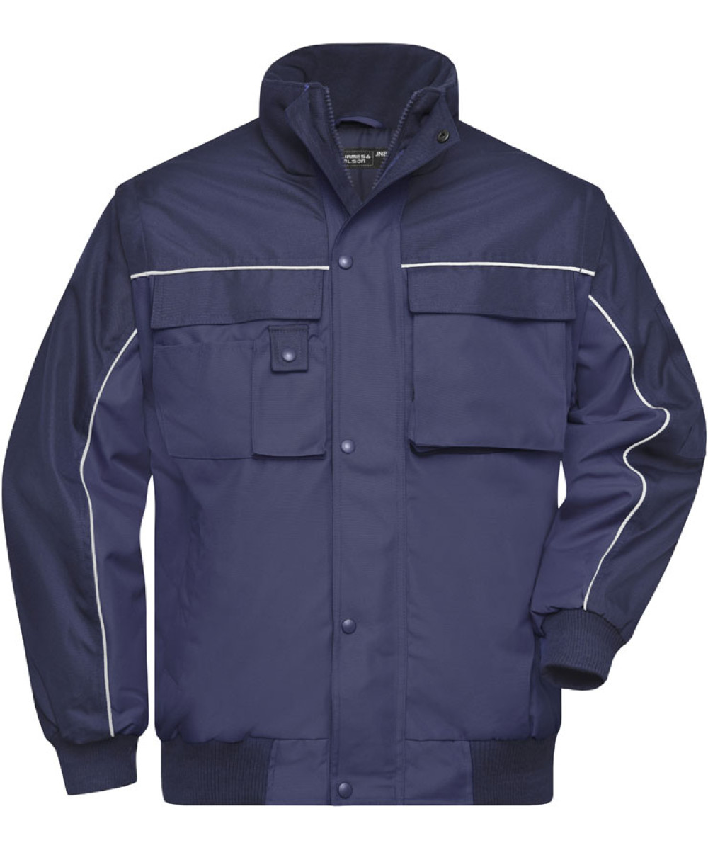 James & Nicholson | JN 810 Workwear Jacket with detachable Sleeves