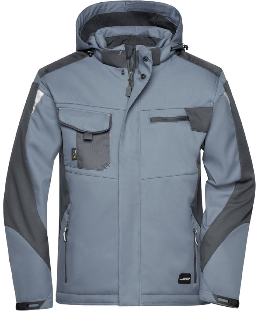 James & Nicholson | JN 824 Workwear Winter Softshell Jacket - Strong