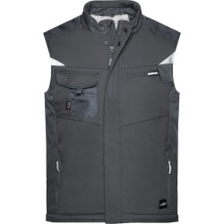 James & Nicholson | JN 825 Workwear Winter Softshell Vest - Strong