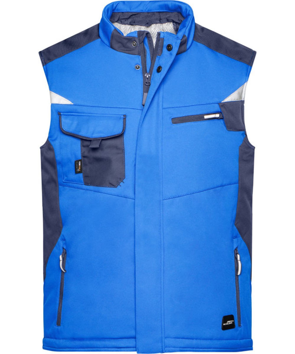 James & Nicholson | JN 825 Workwear Winter Softshell Vest - Strong