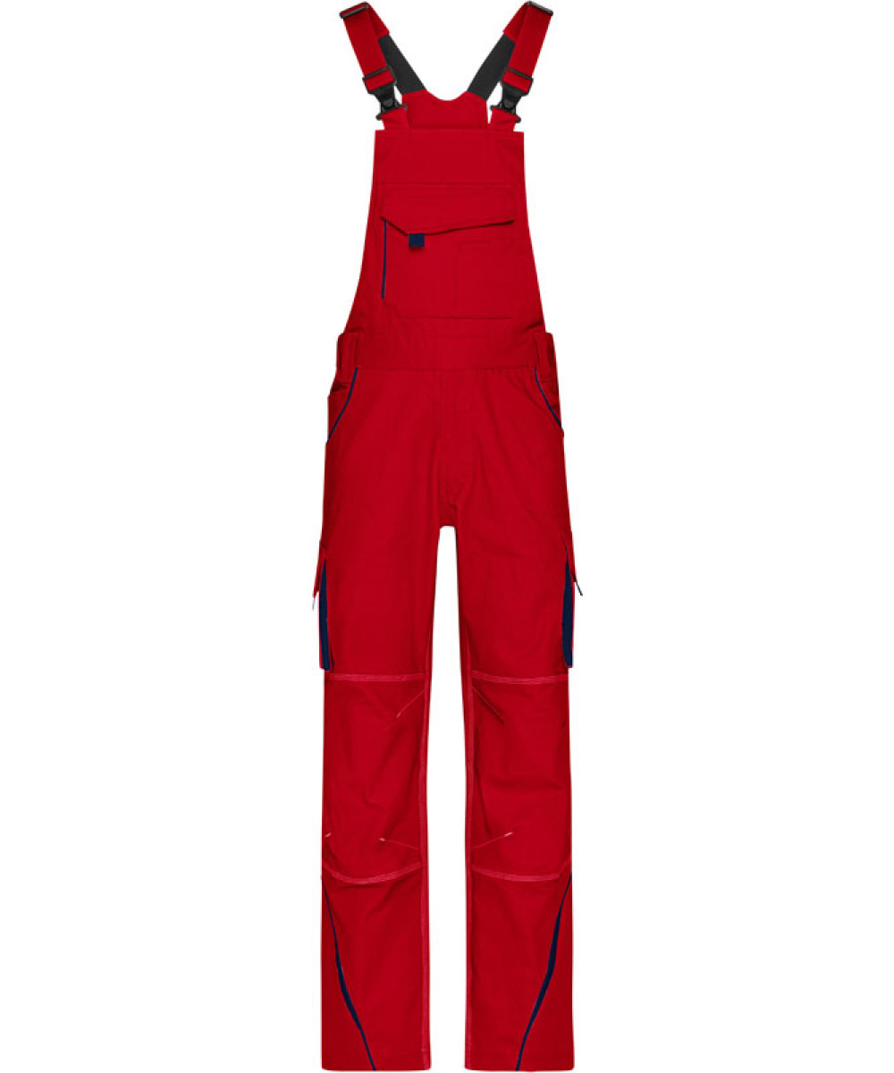 James & Nicholson | JN 848 (42-60) Workwear Pants with Bib - Color