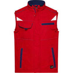 James & Nicholson | JN 852 Workwear Summer Softshell Vest - Color