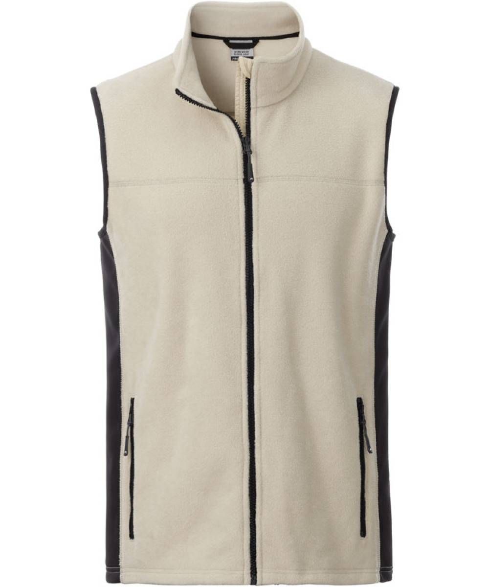 James & Nicholson | JN 856 Mens Workwear Fleece Vest - Strong