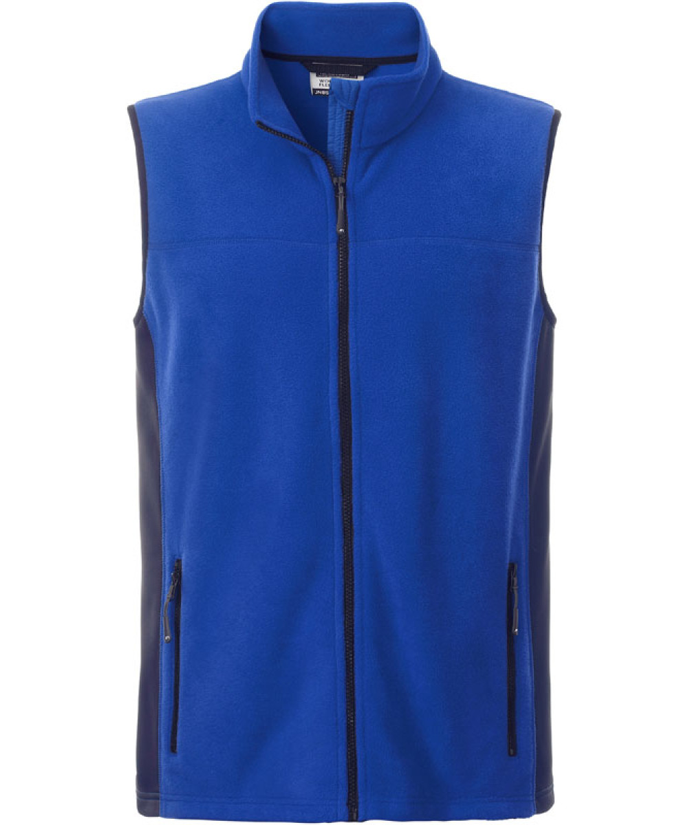 James & Nicholson | JN 856 Mens Workwear Fleece Vest - Strong