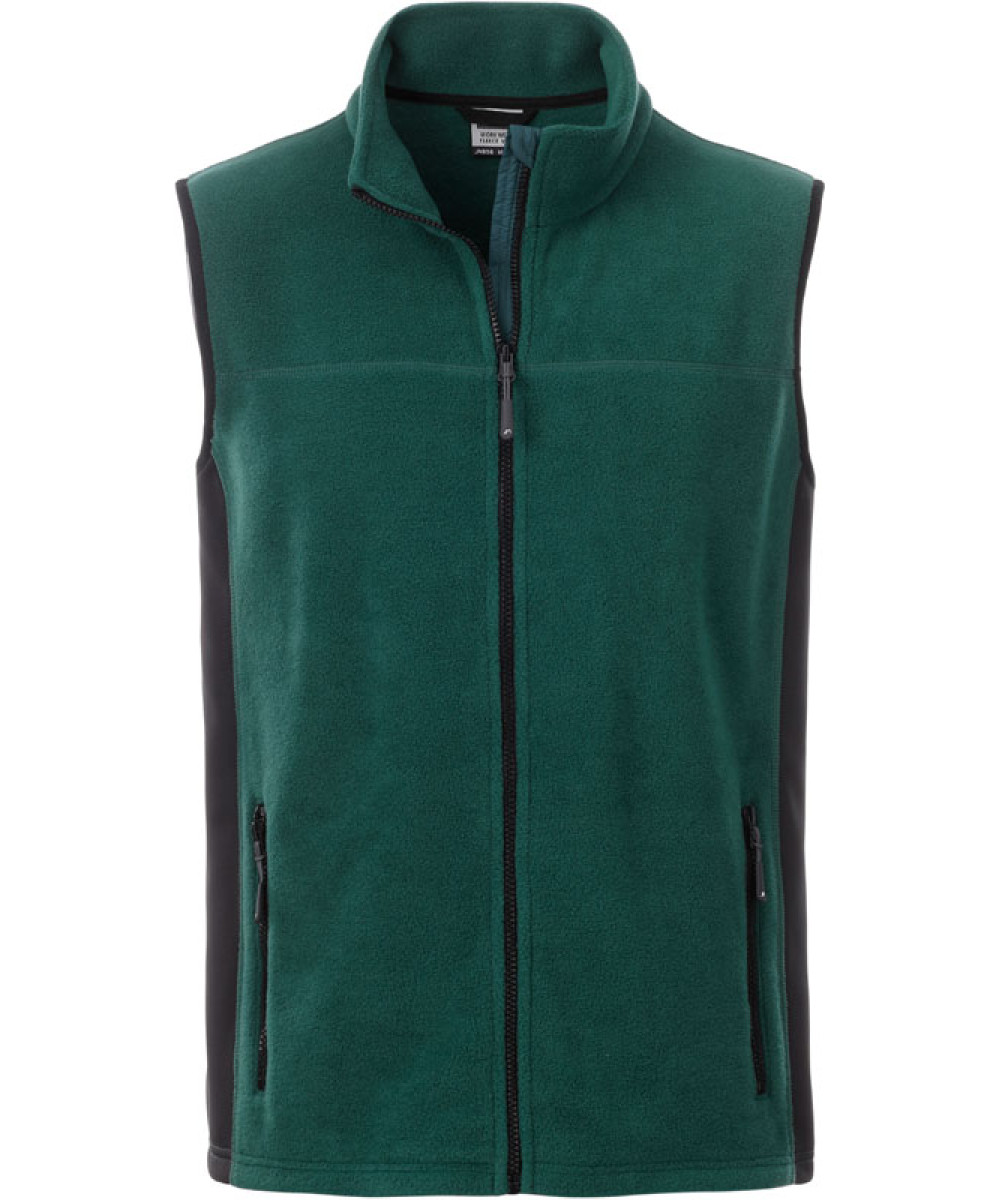 James & Nicholson | JN 856 Mens Workwear Fleece Vest - Strong