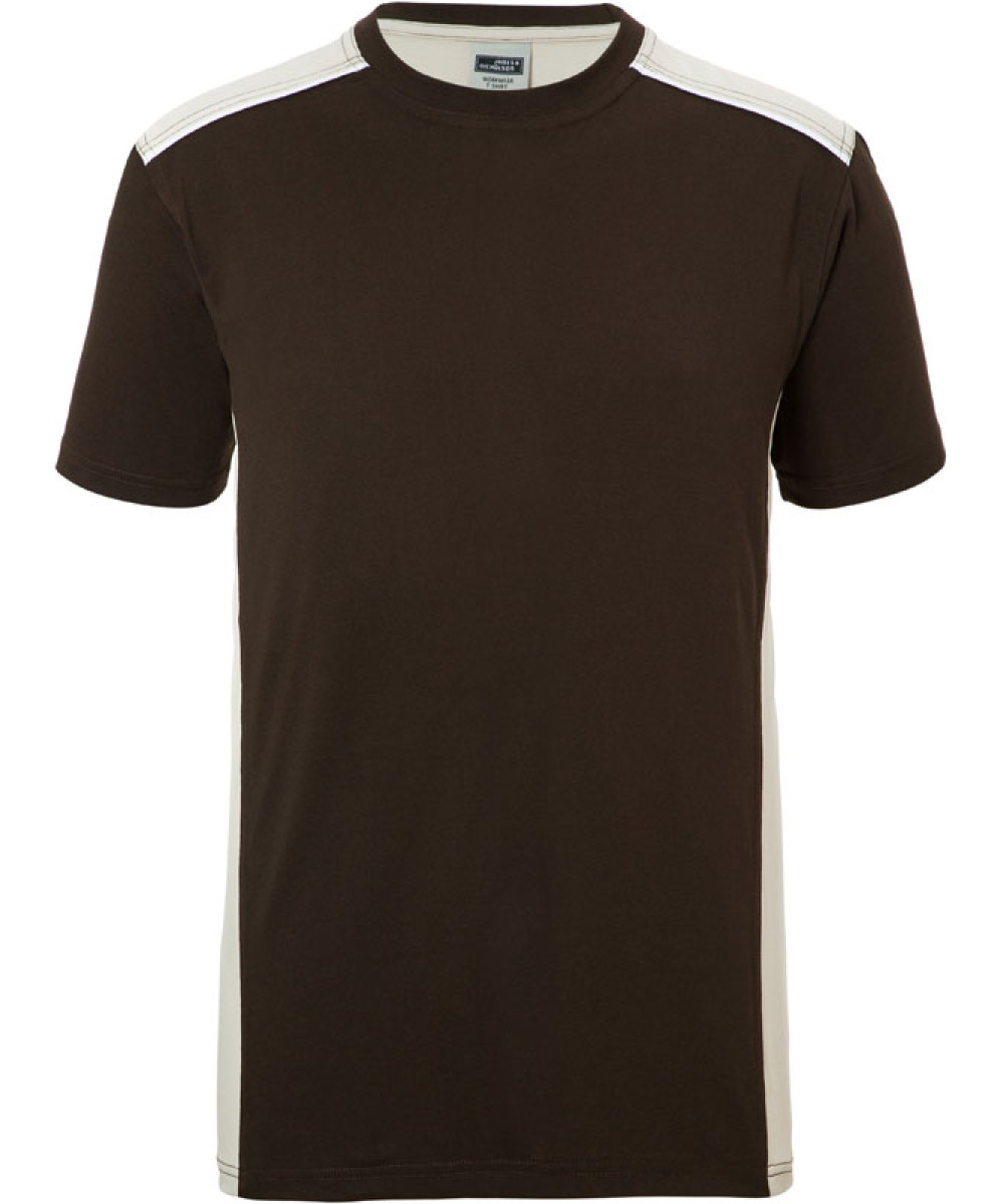 James & Nicholson | JN 860 Mens Workwear T-Shirt - Color