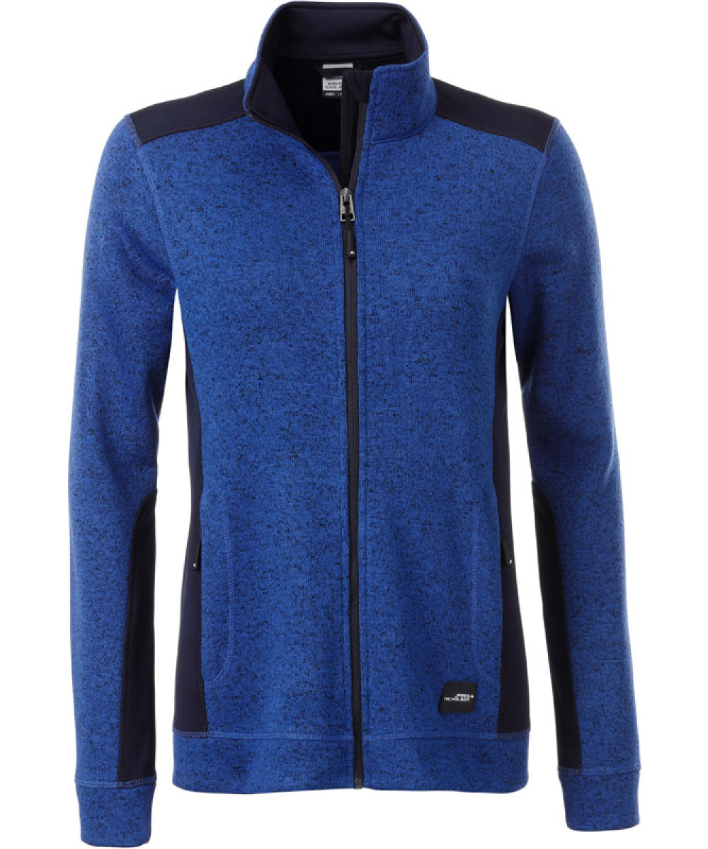 James & Nicholson | JN 861 Ladies Workwear Knitted Fleece Jacket - Strong