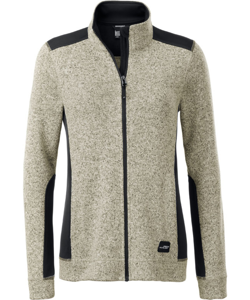 James & Nicholson | JN 861 Ladies Workwear Knitted Fleece Jacket - Strong