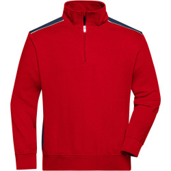 James & Nicholson | JN 868 Workwear Sweater 1/2 Zip - Color