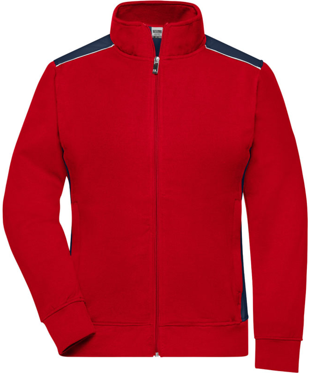 James & Nicholson | JN 869 Ladies' Workwear Sweat Jacket - Color