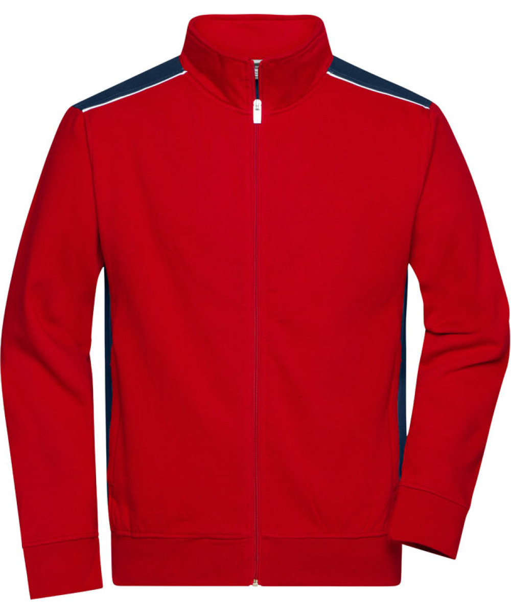 James & Nicholson | JN 870 Men's Workwear Sweat Jacket - Color