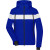 Electric blue/white