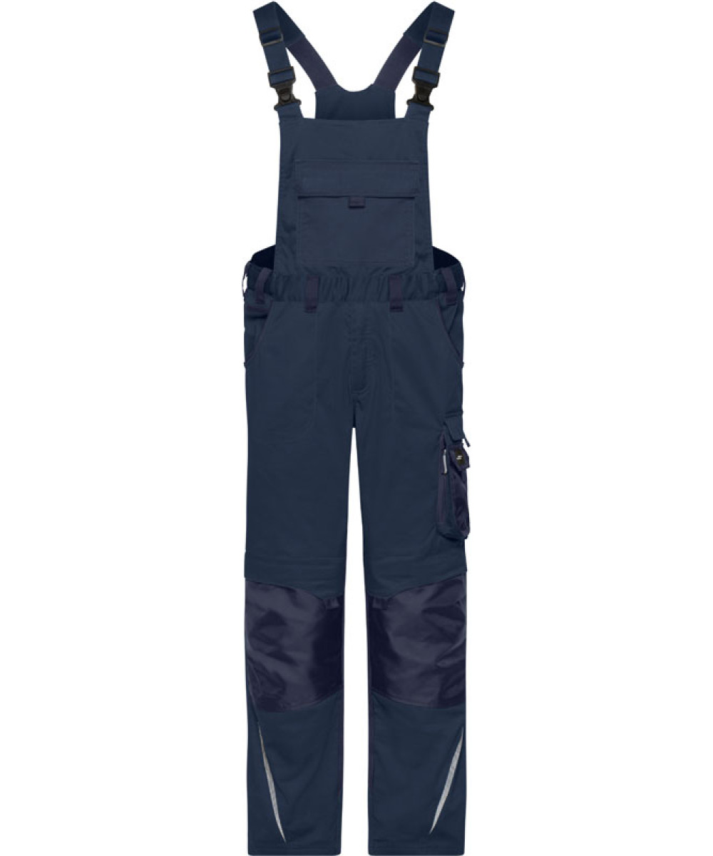 James & Nicholson | JN 1833 (42-60) Workwear Pants with Bib - Strong