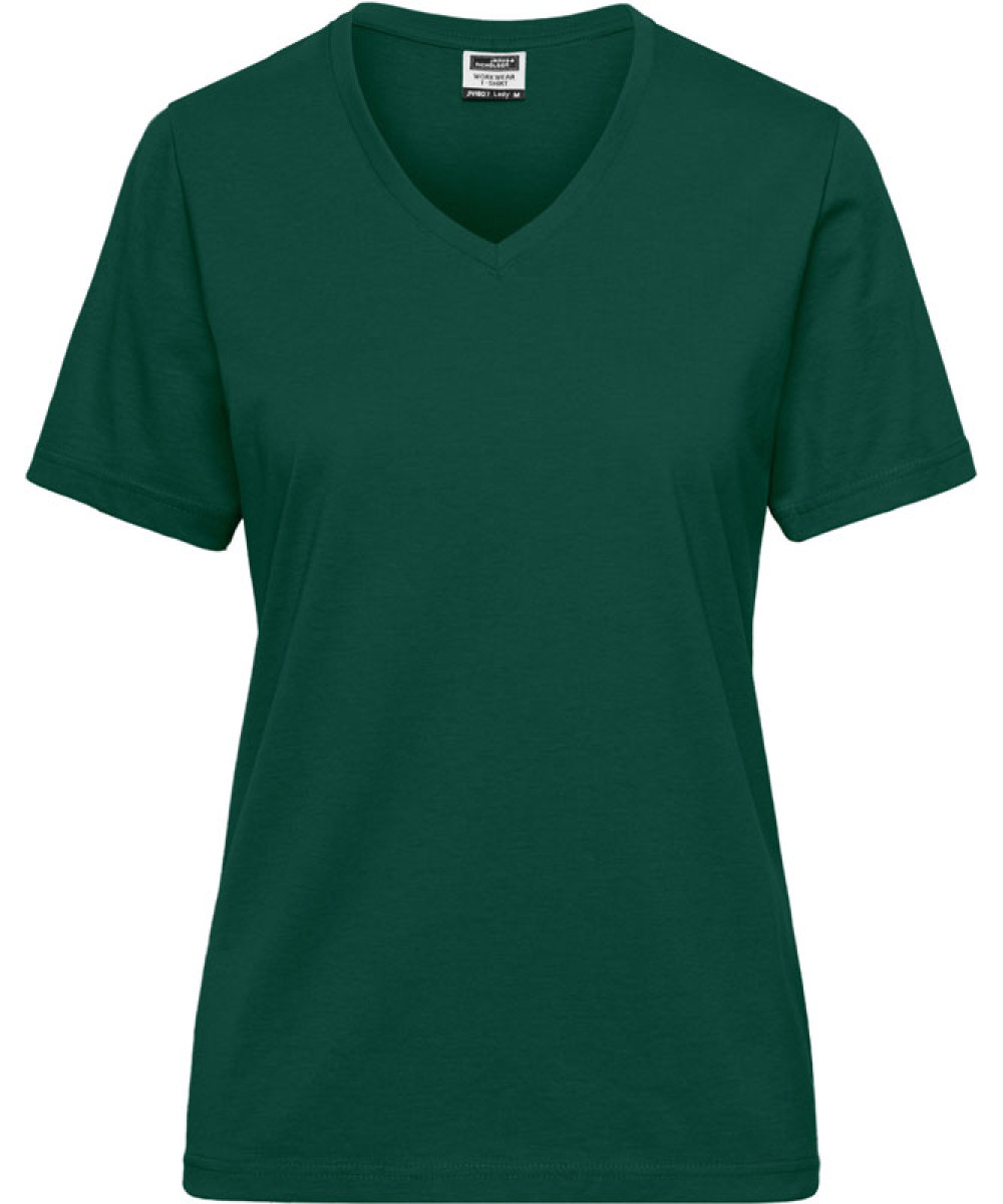 James & Nicholson | JN 1807 Ladies Organic Workwear T-Shirt - Solid