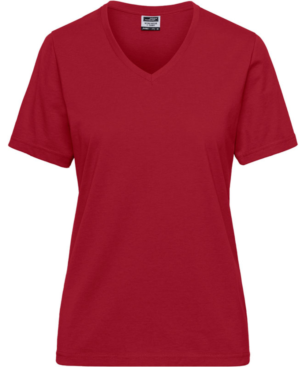 James & Nicholson | JN 1807 Ladies Organic Workwear T-Shirt - Solid