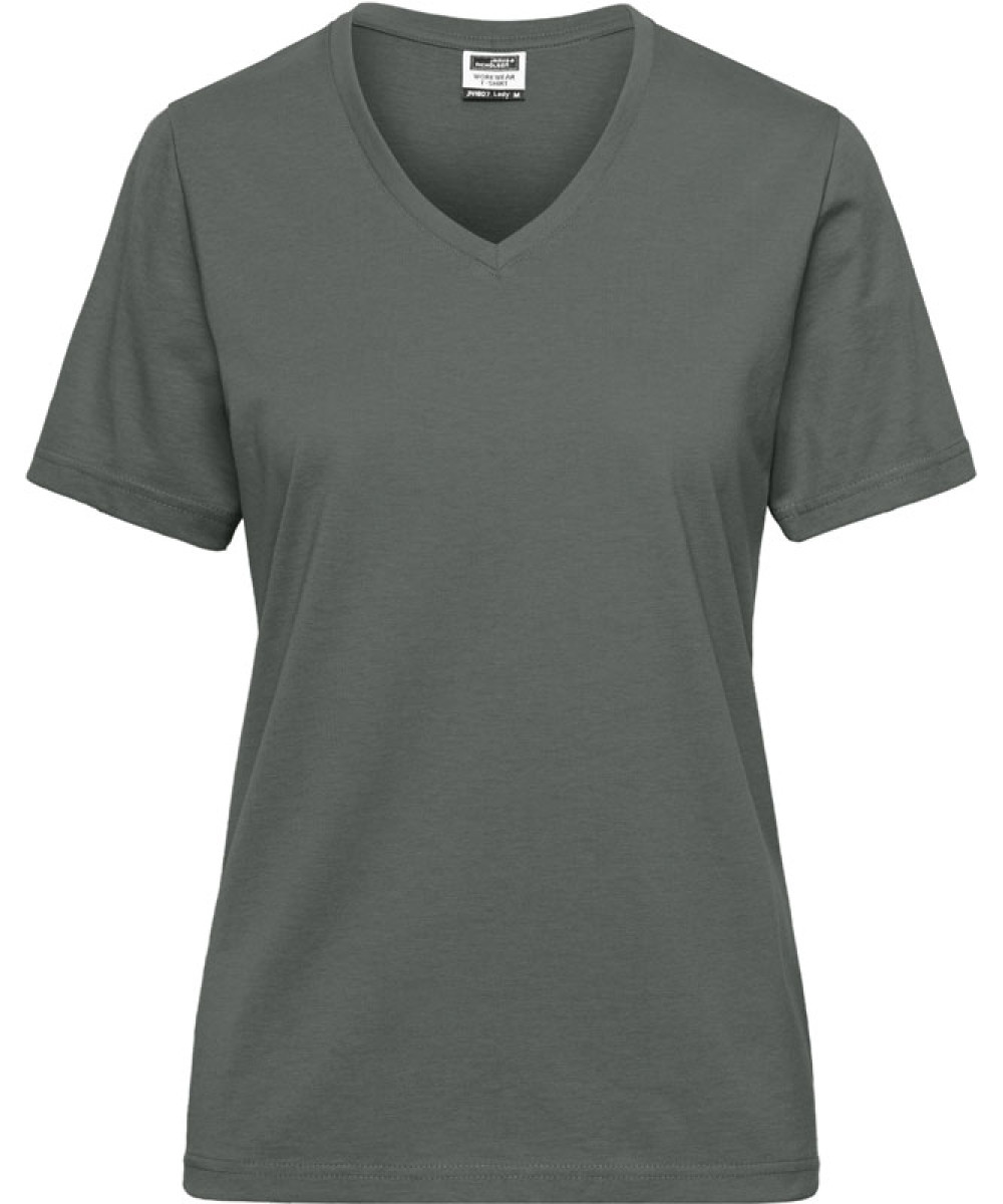 James & Nicholson | JN 1807 Ladies' Organic Workwear T-Shirt - Solid