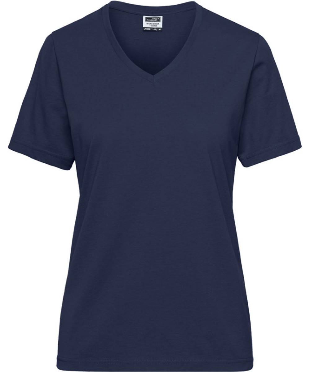 James & Nicholson | JN 1807 Ladies' Organic Workwear T-Shirt - Solid