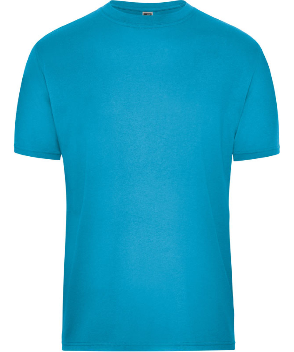James & Nicholson | JN 1808 Mens Organic Workwear T-Shirt - Solid