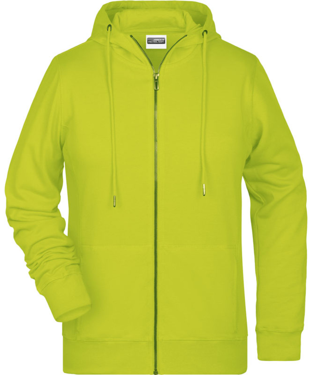 James & Nicholson | JN 8025 Ladies Hooded Sweat Jacket