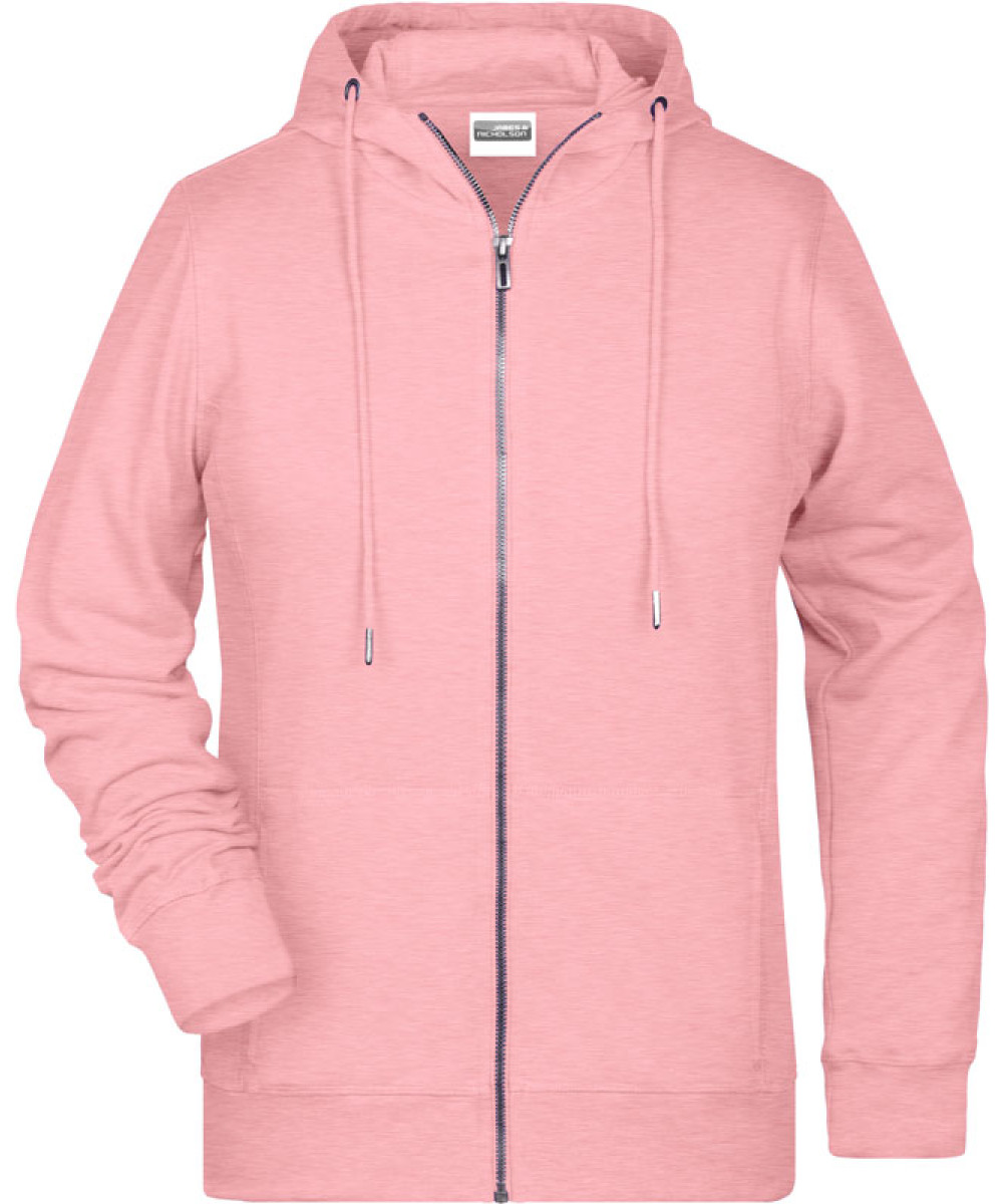 James & Nicholson | JN 8025 Ladies Hooded Sweat Jacket