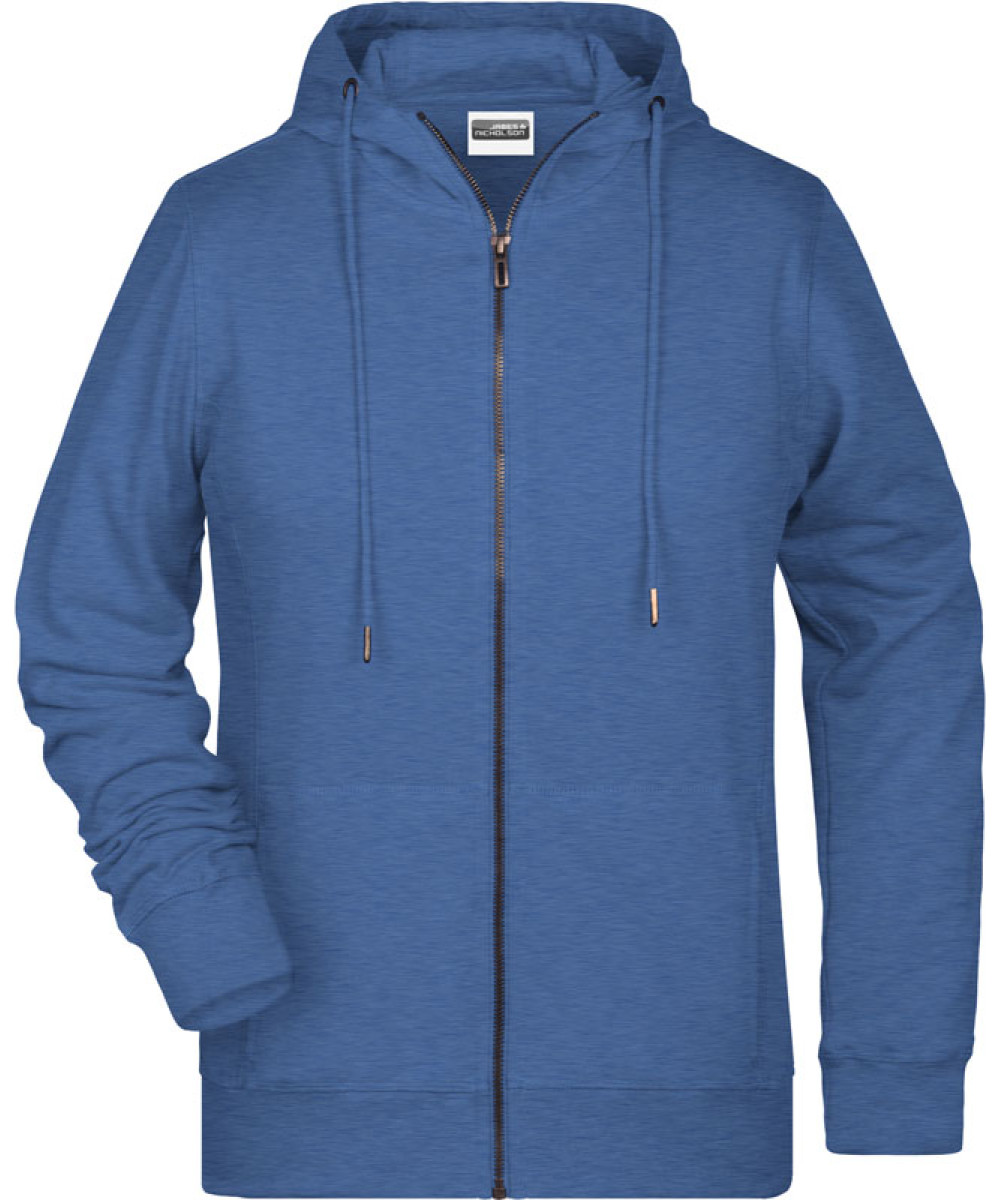 James & Nicholson | JN 8025 Ladies Hooded Sweat Jacket