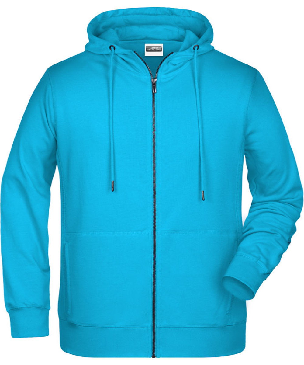 James & Nicholson | JN 8026 Mens Hooded Sweat Jacket