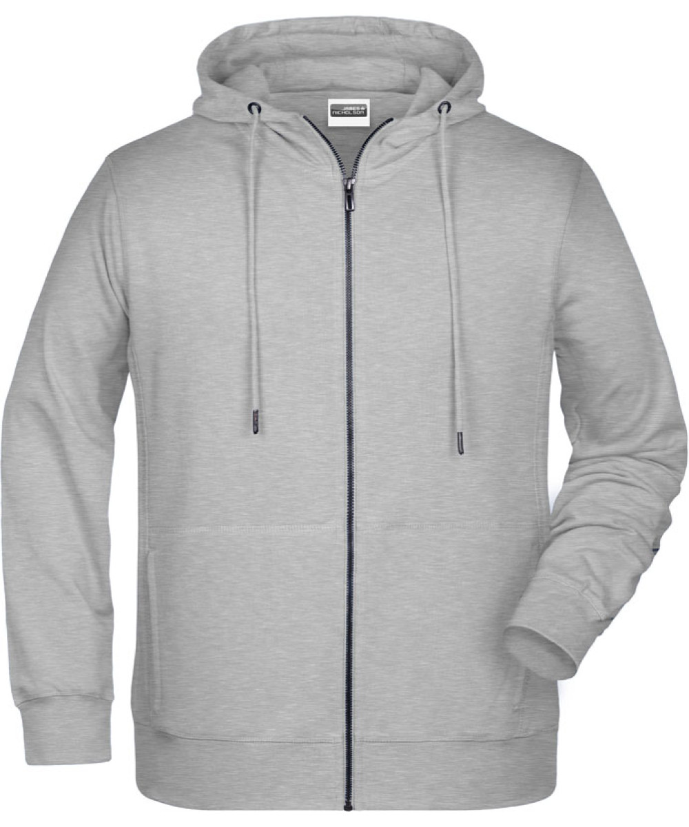 James & Nicholson | JN 8026 Mens Hooded Sweat Jacket