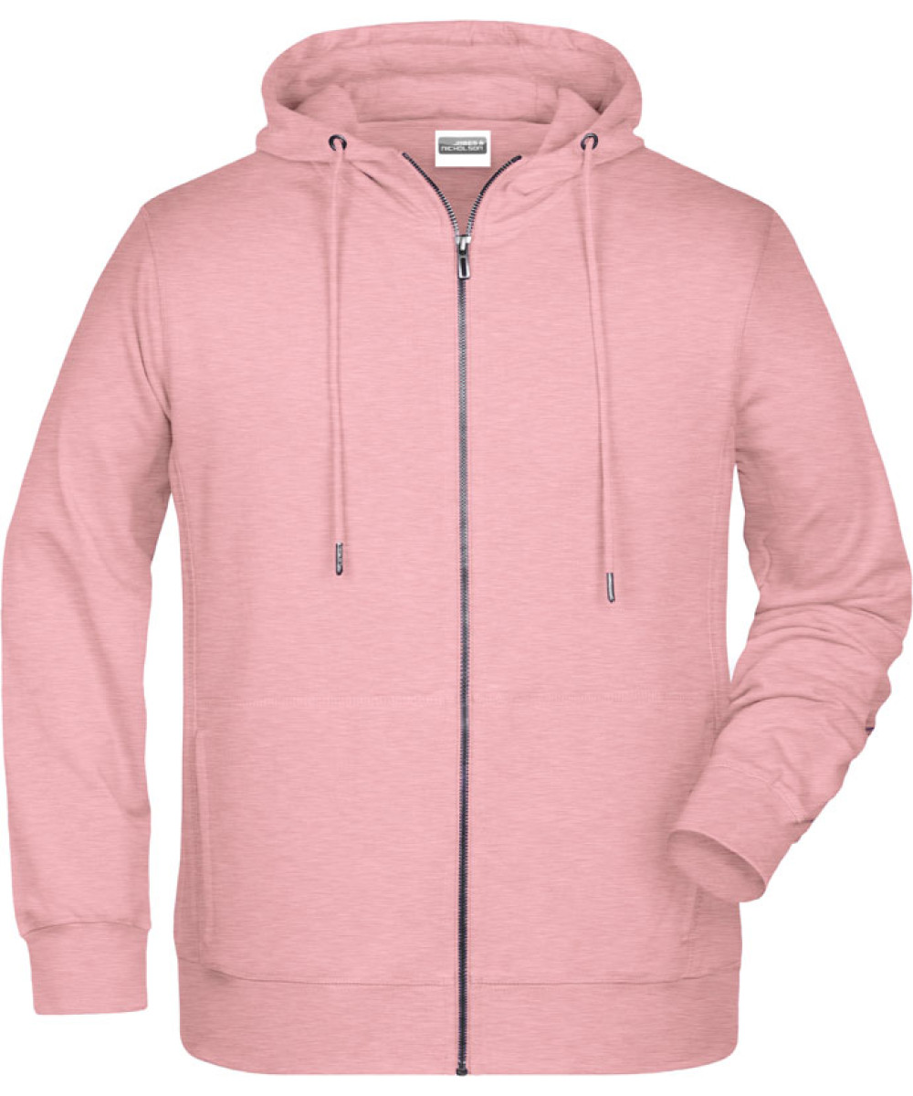 James & Nicholson | JN 8026 Mens Hooded Sweat Jacket