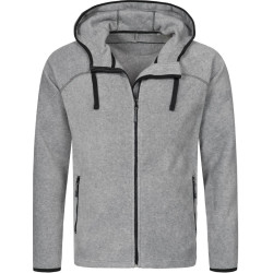 Stedman | Power Fleece Jacket Men Men's Hooded Fleece Jacket