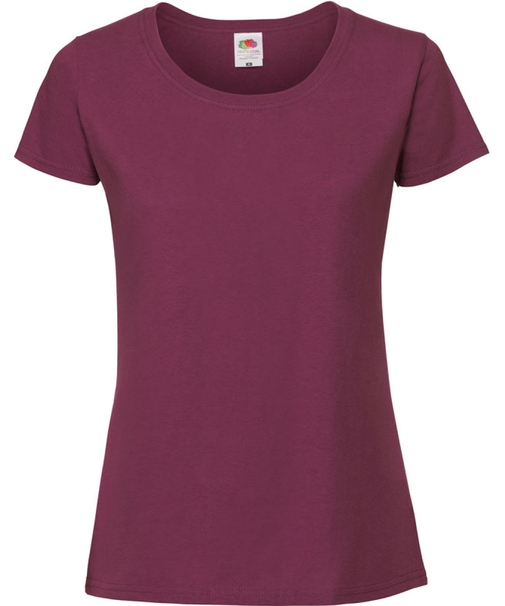 Fruit of the Loom női póló emblémázva