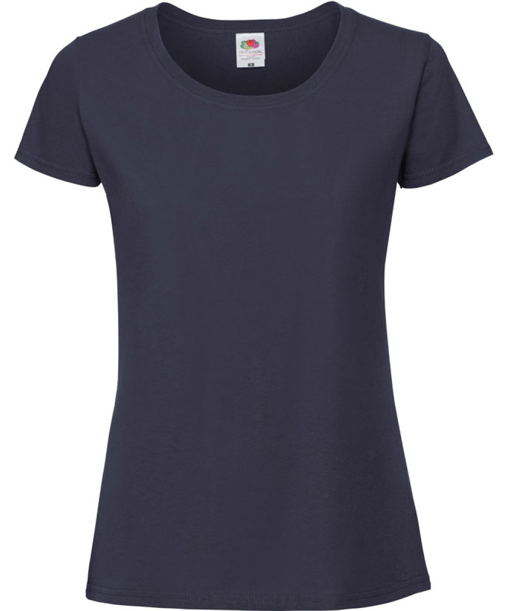 Fruit of the Loom női póló emblémázva