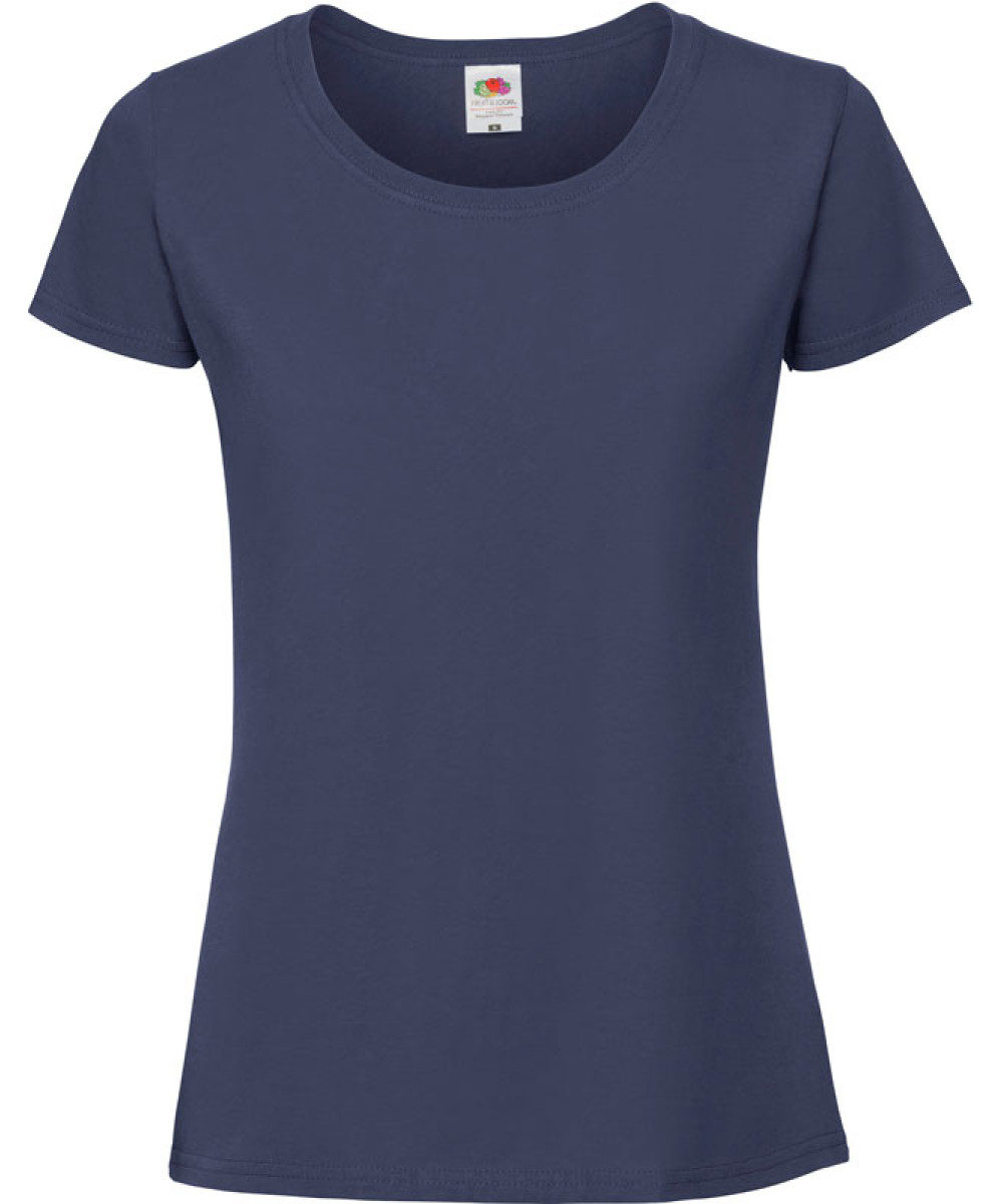 Fruit of the Loom női póló emblémázva