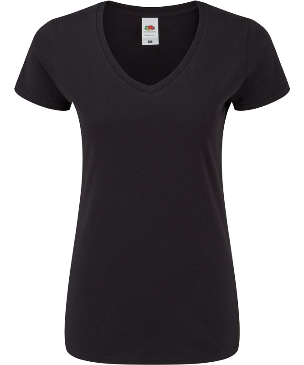 F.O.L. | Lady-Fit Iconic 150 V-Neck T Ladies' V-Neck T-Shirt