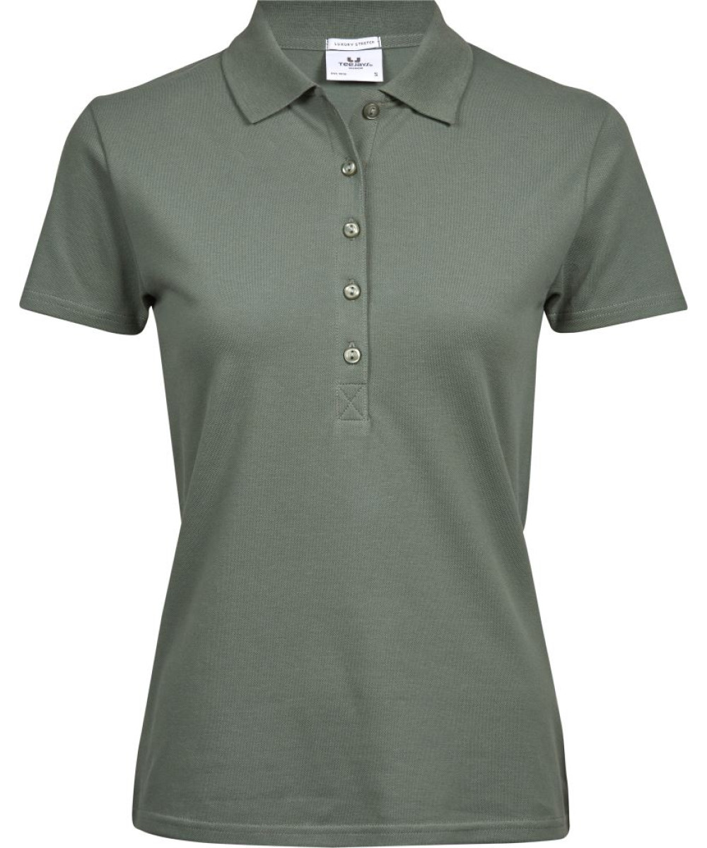 TEE JAYS Női Galléros Póló logózva