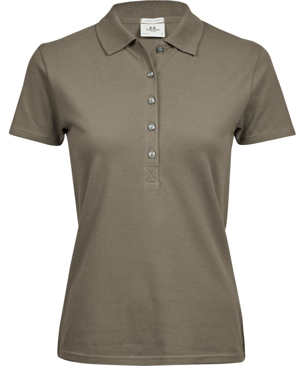 TEE JAYS Női Galléros Póló logózva