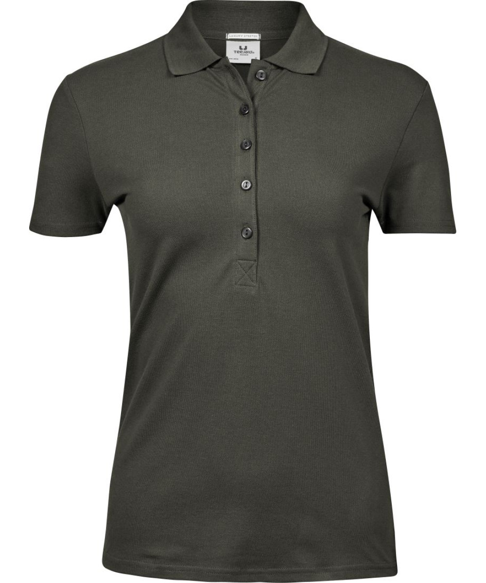 TEE JAYS Női Galléros Póló logózva