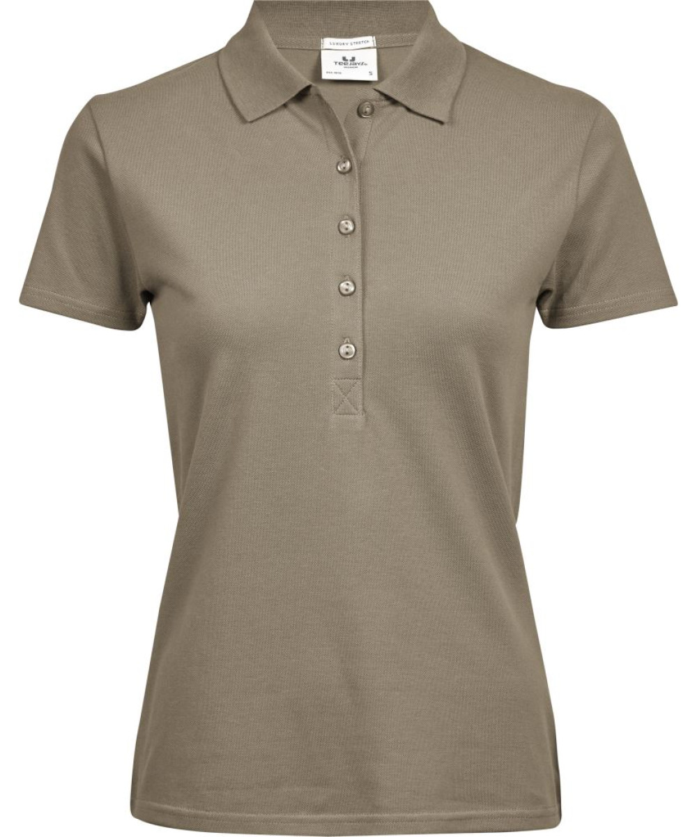 TEE JAYS Női Galléros Póló logózva