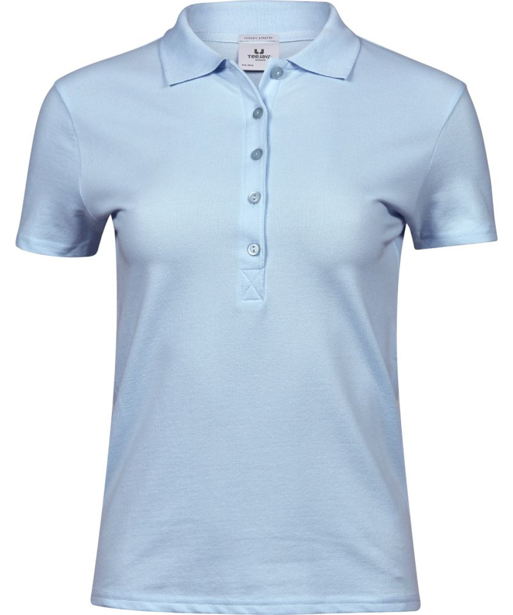 TEE JAYS Női Galléros Póló logózva