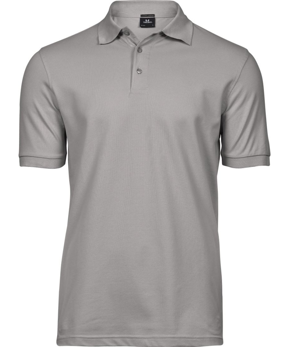 TEE JAYS Férfi galléros póló logózva